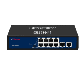 8Gigabit PoE Ports with 2Uplink PoE Switch CP Plus CP-DNW-GPU8G2-96-V4