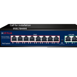 CP Plus CP-DNW-HPU8H2-96 10 Ports POE Switch with 2Uplink POE