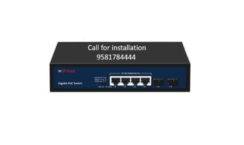 4Gigabit PoE and 2SFP Uplink Ports Switch CP Plus CP-DNW-GPU4F2-65