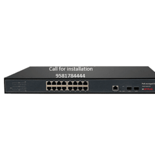 CP Plus 16Port Gigabit and 2Port Gigabit SFP CP-ANW-GPM16F2-N30