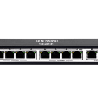 8 Ports POE and 2 Up-Link Ports Switch Securus SS-N08EP-G2