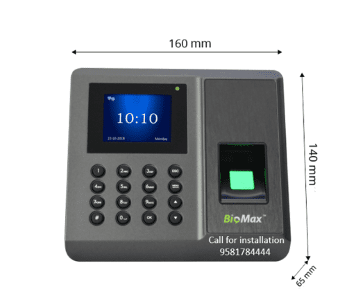 Biomax Fingerprint Time Attendance & Access Control System N-X90W