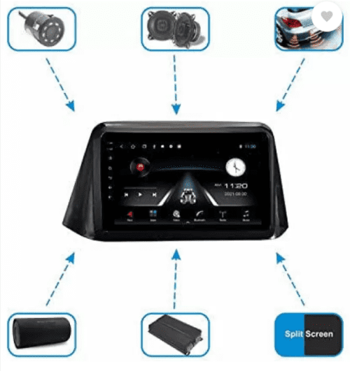 NOXBEAT Maruti Suzuki Brezza 9 Inch LCD FHD Touch Screen - Image 4