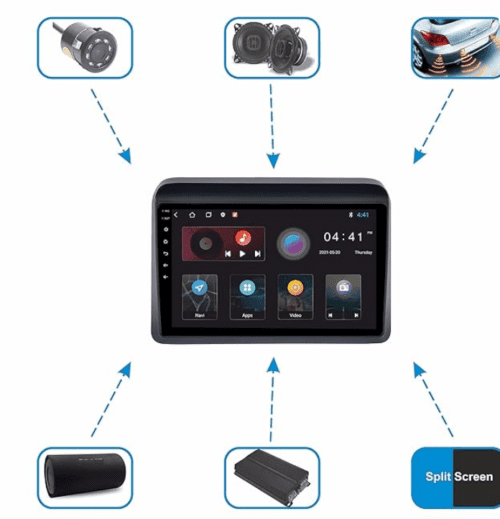 DBASE 9-Inches Advanced Car LCD System for Maruti Suzuki Ertiga - Image 4