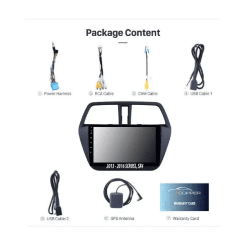 Maruti Suzuki S-Cross LCD 9-Inch FHD Touch Screen with GPS - Image 2