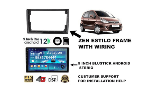 Maruti Suzuki Zen Estilo Android 9-Inch Car-X LCD Display