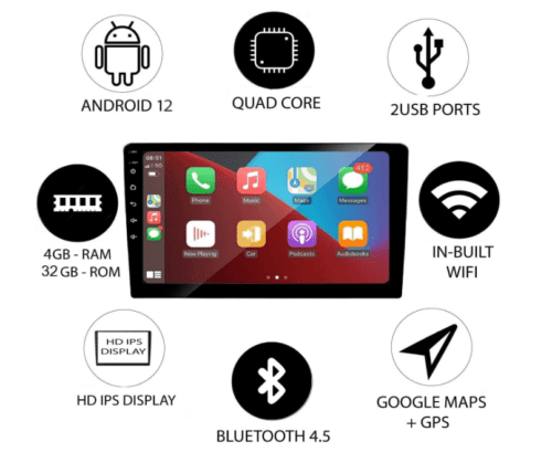 Hyundai Cars AUTO SNAP 9 Inch HD Display with GPS - Image 6