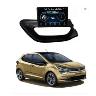 ABR BUMPBEAT 9-Inch Car Display for Tata Altroz with Frame