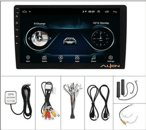 My Alien 9-Inch Full Touch Display Compatible for TATA Safari - Image 3
