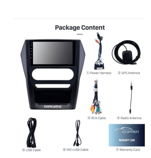 Mahindra Scorpio 9 Inch FHD Android Car Specific Infotainment System - Image 2