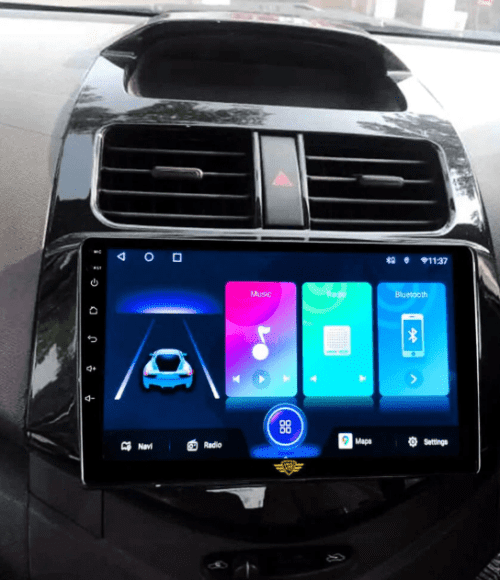 Ateen Chevrolet Beat Car Navigation Touch Screen 9 inch Display - Image 2