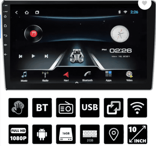 Aksmy 9 Inch Touch Screen for Chevrolet Enjoy - Image 2