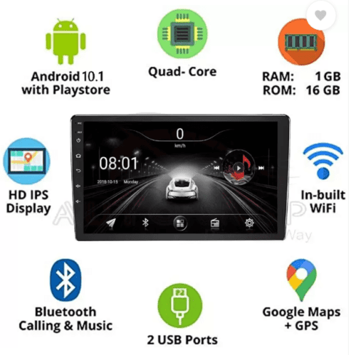 Aksmy 9 Inch Touch Screen for Chevrolet Enjoy - Image 3