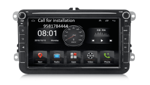 MekedeTech Android 8 inch Touch Screen for VW Cars