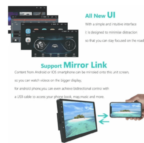 Kia Seltos 10.1 Inch Screen Android Player Car Stereo - Image 2