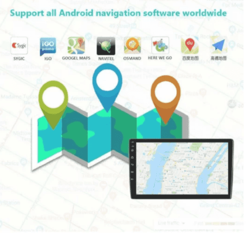 Kia Seltos 10.1 Inch Screen Android Player Car Stereo - Image 3