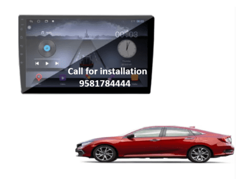 Aksmy 9-Inch Android LED Display New Honda Civic Car Stereo