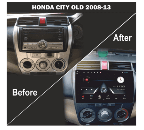Modorwy 9-Inches Touch Display Music System for Honda City I-VTec - Image 3