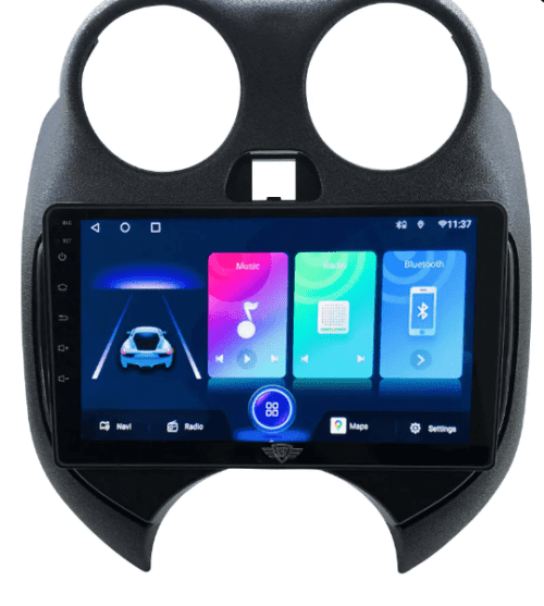 Ateen 9inch Touch Screen with Car Music System Renault Pulse - Image 3