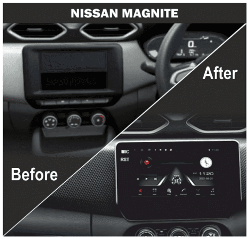 Modorwy 9Inches Touch  Android Navigation Stereo System for Nissan Magnite - Image 3
