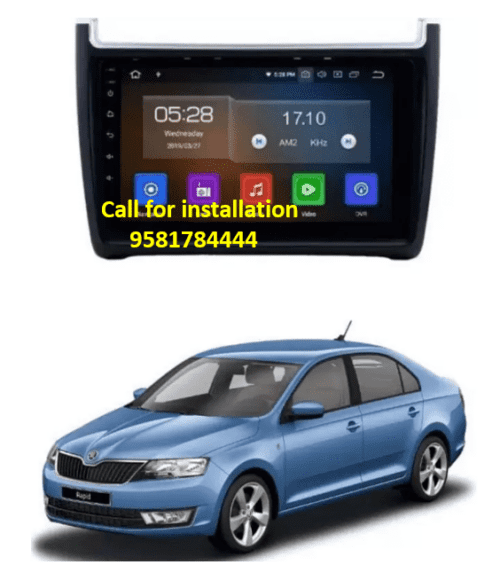 ABR BUMPBEAT Skoda Rapid 9 Inch Touch Screen Android Stereo