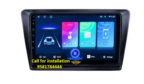 Ateen Skoda Octavia Car Music with Navigation Touch Screen 10inch