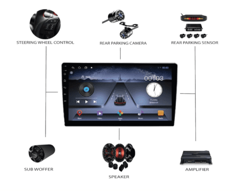 Auto Snap 7 Inch Full HD Touch Screen Player Android - Image 3
