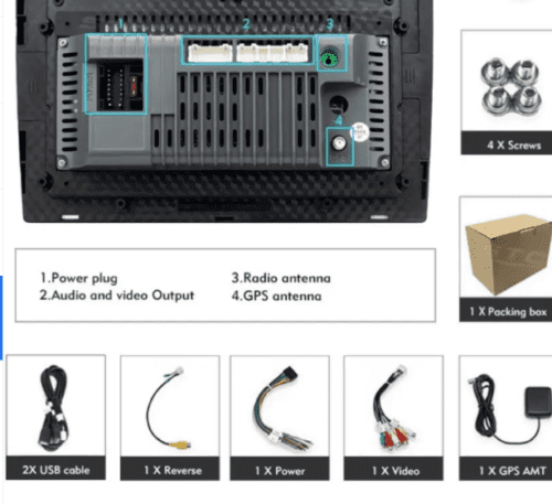AutoVision 9 Inch Car Android  IPS Display Car Music System - Image 3