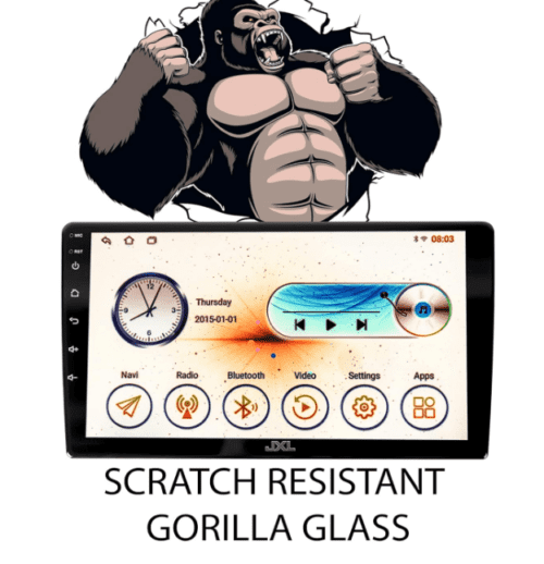 JXL 10Inch Car Android Double Din Player Capacitive Touch Screen - Image 2