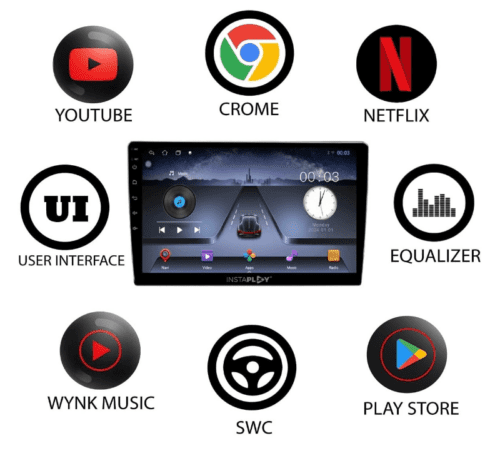 Universal Car Android System 9Inch IPS Display Full HD Screen - Image 3