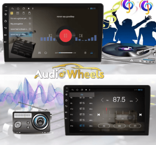 Audio Wheels Android IPS 9 inch Display Car Stereo Music - Image 2