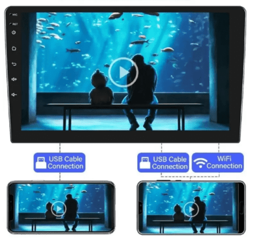 Audio Wheels Android IPS 9 inch Display Car Stereo Music - Image 3