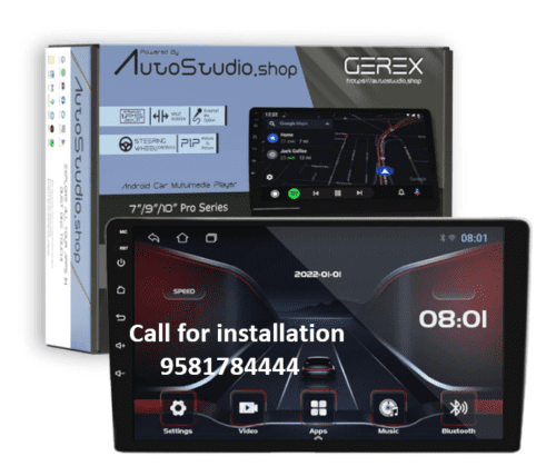 Gerex 9 Inch Android Stereo Music Player with Touch Screen