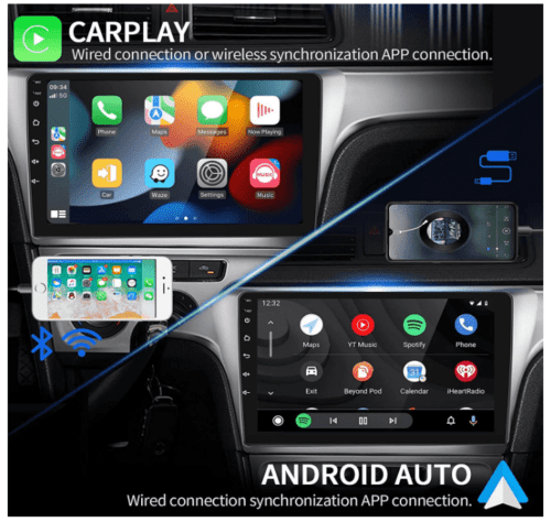 AUTO SNAP 9 Inch Android Display Double Din Stereo Player - Image 2