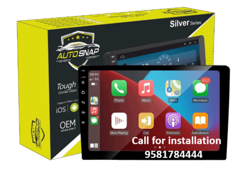 AUTO SNAP 9 Inch Android Display Double Din Stereo Player