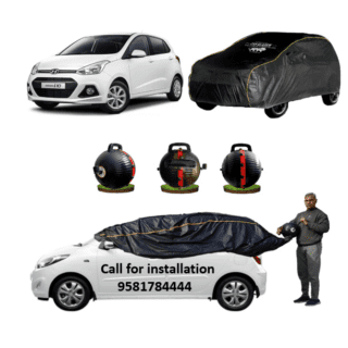 CARBLAZER Portable and Semi-Automatic Body Car Covers Hyundai Grand i10