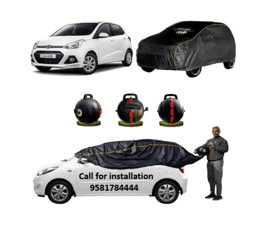 CARBLAZER Portable and Semi-Automatic Body Car Covers Hyundai Grand i10