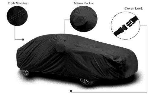 PROZAS Waterproof Car Body Cover for Maruti Suzuki Zen - Image 2