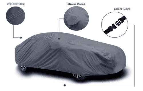 AXLOZ Waterproof Car Body Cover for Maruti Suzuki SX4 - Image 2