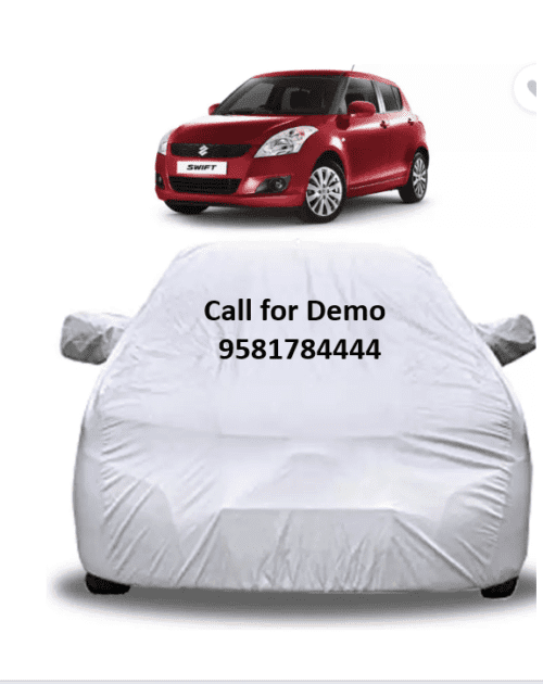 GoMechanic Car Cover With Mirror Pockets For Maruti Suzuki Swift