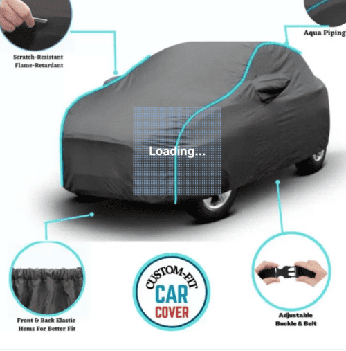 BOTAUTO Car Body Cover For Maruti Suzuki A-Star UV Protection - Image 2