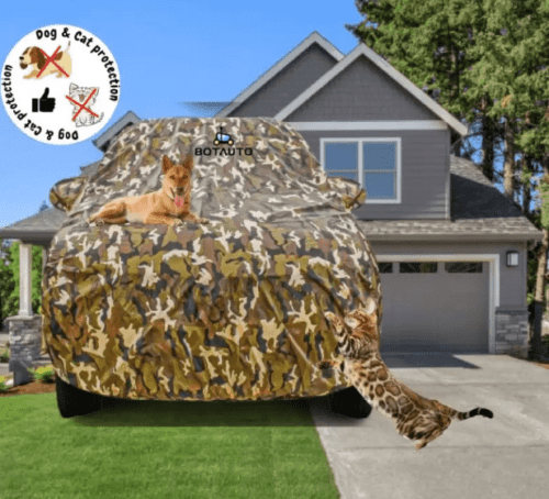 BOTAUTO Car Body Cover For Maruti Suzuki A-Star Multicolor - Image 3
