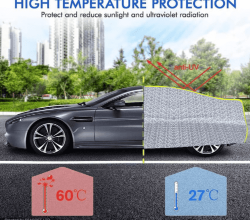 Zepdos Maruti Suzuki Jimny Car Cover Waterproof and Heat Resistant - Image 3