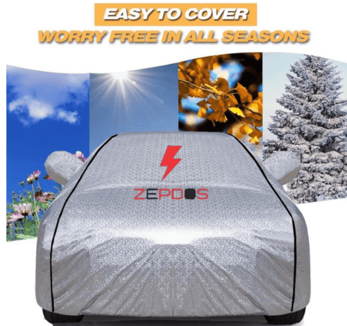 Zepdos Hyundai Creta Car Body Cover Waterproof and Heat Resistant - Image 3