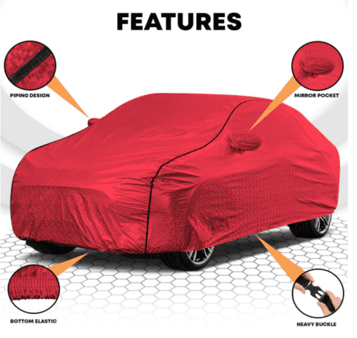 XODI Car Body Cover for Hyundai Xcent All Weather Protection - Image 3