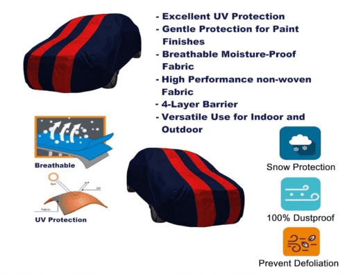 Auto Hub Hyundai Santro Car Cover Waterproof and Dust Proof - Image 3