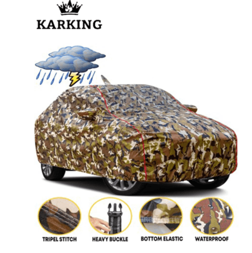 KARKING Triple Stitch Car Body Cover Waterproof for Hyundai Venue - Image 2