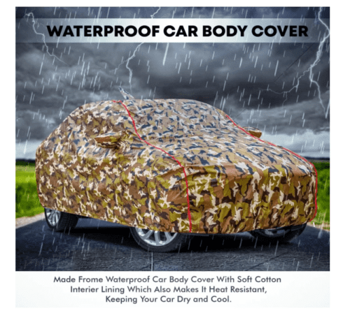 KARKING Triple Stitch Car Body Cover Waterproof for Hyundai Venue - Image 3