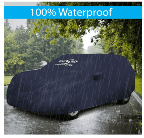 Waterproof Car Body Cover for Hyundai Tucson with Mirror Pockets - Image 3