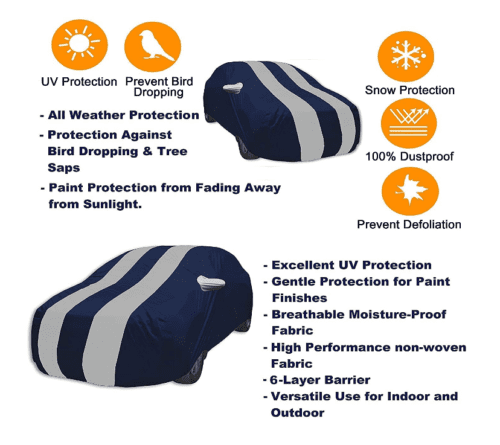 Hyundai Verna Car Body Cover Waterproof and Dust Proof - Image 2